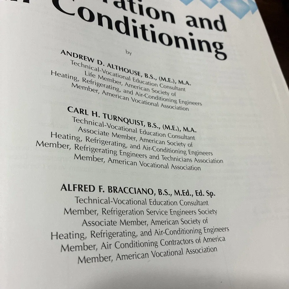 Modern Refrigeration and Air Conditioning by Althouse, Turnquist, Bracciano